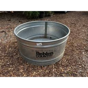 Baignoire ronde de grande taille en argent poli brillant, articles de jardin, baignoires de fabrication indienne à prix impressionnant - Product Image 4