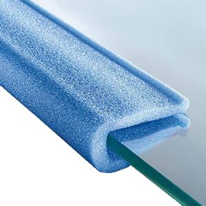 Blue <b>Foam</b> Corner Protector for Glass Edges Rectangle Shape Safety Guard - Product Image 1