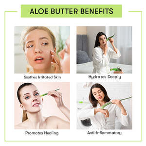 Aloe <b>Butter</b> Refined Multi-Purpose Hair Care & Styling Product Free From Chemicals - Product Image 2