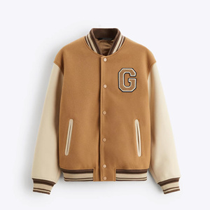 แจ็กเก็ตเลตเตอร์แมนแจ็กเก็ตผ้าวูลระบายอากาศได้ดี - Product Image 6
