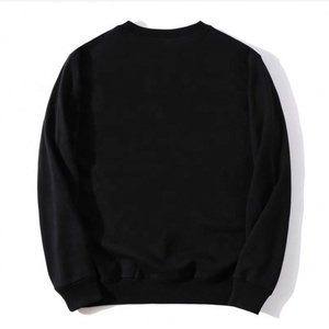 Sweat à capuche uni et lourd de haute qualité sweats à col rond avec logo personnalisé OEM grande taille sweats à capuche pour hommes et femmes - Product Image 5