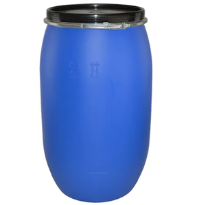 Tambor de barril de plástico de alta calidad 200 litros HDPE tambor de plástico azul superior abierto para almacenamiento de productos químicos perfecto para uso Industrial - Product Image 5