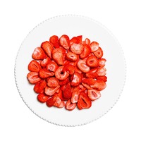 Super Heerlijke Handgemaakte Biologische Gedroogde Aardbeien Natuurlijk Fruit Smaak Vacuüm Pack Medium/Groot Formaat Fabriek Direct Premium