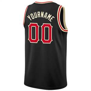 Maillots de basket-ball personnalisés et réversibles sublimés, maillots de basket-ball de couleur uniforme avec design - Product Image 2