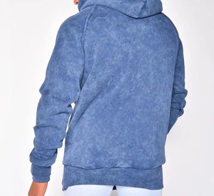 Sweats à capuche délavés pour hommes, prix abordable, tissu de qualité, faciles à laver, usage quotidien, style tendance, légers et confortables. - Product Image 4