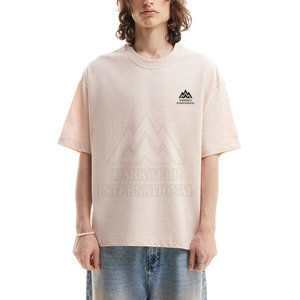 เสื้อยืดทรงบ็อกซี่ผู้ชายสั่งตัดไซส์ได้ MOQ ต่ำ สวมใส่สบาย ทันสมัย - Product Image 1