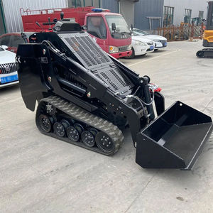 Mini Cargadora de Ruedas Cummins EPA 4x4 de 950 kg con Cilindro Hidráulico, Orugas de Goma Delanteras, Cucharón de 0.1 Cbm y Potencia de 60KW - Product Image 3