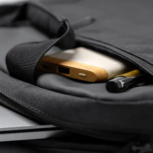 Powerbank in bambù Great Falls, gadget promozionali personalizzati - Product Image 2