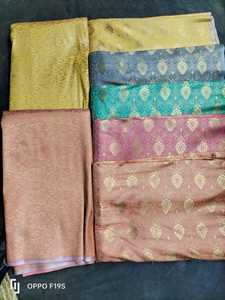 Tissus non tissés en viscose/polyester imitation brocart sur mesure pour la décoration intérieure, disponibles en couleurs assorties pour la revente de vêtements - Product Image 2