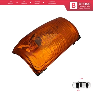 Lente de la Lámpara de Señalización Ámbar del Espejo Retrovisor Lateral Izquierdo BSP593-1 para Transit MK8 T18 V363 2013 en Adelante 1847388 - Product Image 2
