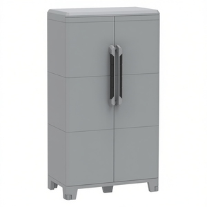 Armario Portátil Modular3 TRANSFORMING de 2 Puertas Abatibles Gris (80cm) KIT de Muebles de Terry - Product Image 3