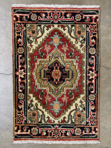 High Quality Hand-Woven Woolen Dhurry Rugs Abstract Hand-Knot Door <b>Mats</b> for <b>Outdoor</b> Indoor Washable for Home Decor Living Room - Product Image 3