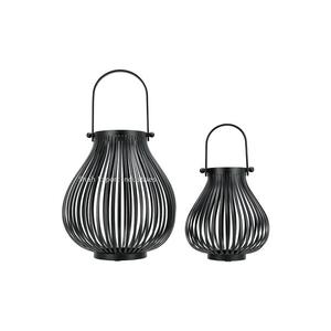 Linterna de vela de hierro y Metal de estilo único en acabado dorado para Decoración de mesa de boda y Navidad linterna colgante - Product Image 4