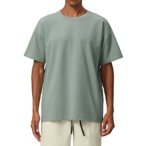 Camiseta de Algodón Lisa de Manga Corta para Hombre, Estilo Urbano, de la Mejor Calidad, Fabricantes de Camisetas de Moda al por Mayor Personalizadas - Product Image 3