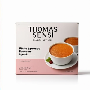 Thomas Sensai White <b>Espresso</b> Saucers 6-Pack - Product Image 2