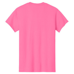 2025 colores personalizados seguridad Rosa 100% algodón sólido ecológico de gran tamaño cuello simulado camiseta Dropshoulder Streetwear hombres - Product Image 6