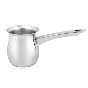 Cafetera de leche turca de acero inoxidable surtida, cafetera árabe, calentador tradicional Cezve para disfrutar de un rico café aromático - Product Image 1