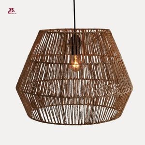 Hot Items <b>Rattan</b> Bamboo Jute Lampshade Natural Bamboo <b>Pendant</b> <b>Light</b> for Home Kitchen Hotel Decoration From Viet Mai Lan - Product Image 3
