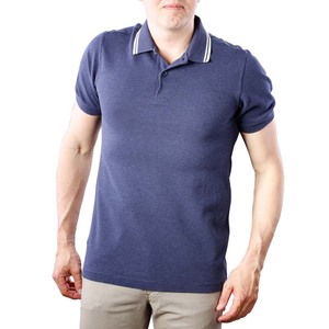 Camisas de golf ligeras UPF 50 + para hombre, camisetas tácticas de manga corta para Polo, patrón sólido, Piqué para exteriores, Etiqueta Privada - Product Image 5