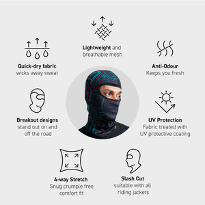Le Pakistan a fait des services d'OEM de prix de couverture de visage de cagoule de style unique pour la scène sportive - Product Image 5