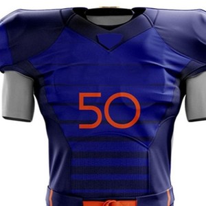 Uniforme de fútbol americano de diseño, camiseta de fútbol americano transpirable de tendencia superior de buena calidad con precio al por mayor - Product Image 5