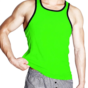 เสื้อกล้ามฟิตเนสผู้ชายไซส์ใหญ่ ผ้าริบ ทรงลำลอง สำหรับเล่นกล้าม โยคะ ระบายอากาศได้ดี เสื้อยืดแขนกุด เสื้อกล้ามโชว์กล้าม - Product Image 4