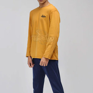 Meilleur Prix, Faible MOQ, T-shirt Solide à Manches Longues, Style Streetwear, 100% Coton, Coupe Classique, Imprimé, Séchage Rapide, Respirant, Décontracté - Product Image 2