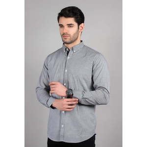 Camisa Casual a Cuadros YARIS para Hombre con Logotipo Personalizado, 100% Algodón Popelina, Cuello con Botones, Corte Ajustado - Product Image 4