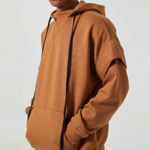 Custom Men Tracksuit Set Cotton Zip up Hoodie and Sweatpants Set Sweat suit Oversized Distressed men's <b>hoodies</b> - Product Image 3