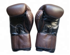 Gants de boxe de fitness sur mesure, gants de boxe en PU, poignées de sanda, gants d'entraînement, fabrication au Pakistan - Product Image 2
