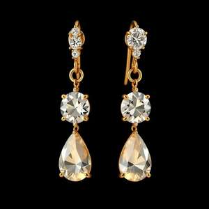18k Gold Plated 925 <b>Sterling</b> <b>Silver</b> Women <b>Huggie</b> <b>Earrings</b> Fired <b>Earrings</b> for Women and Girl <b>Earring</b> - Product Image 4