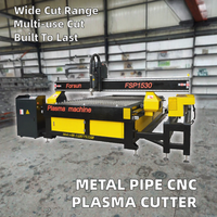 Machine de découpe plasma CNC à bon prix pour tuyaux et tôles, découpeuse de plaques en acier inoxydable, machine de découpe plasma pour tubes carrés
