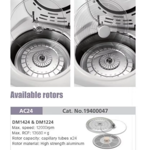 DM1424 고속 실험실 원심분리기 12000 RPM 디지털 벤치탑 수의학 임상 분석 기기 - Product Image 1