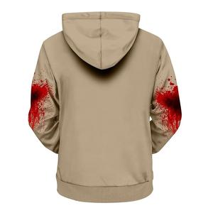 Bangladesh Factory Price High Quality 100% Cotton Fleece <b>Long</b> Sleeve Kangaroo Pocket Hoodies Printed Pattern Manufacture Export - Product Image 5