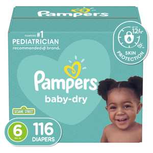 Pampers Swaddlers <b>Baby</b> Diapers Size 5 132 Count Ultra Absorbent Disposable Infant Diaper Soft <b>Comfort</b> Leak Guard Day Night Extra - Product Image 3