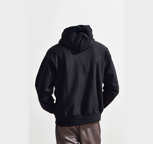 Sweat à capuche brodé surdimensionné en coton 100% premium pour l'hiver, respirant, éco-responsable, toucher doux, coutures durables, avec poche - Product Image 6