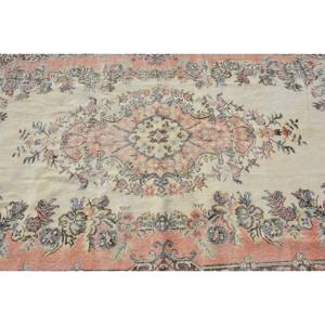 พรมขนแกะสีเบจสีน้ำตาลขนาด5.4X9.4ฟุตแนววินเทจผ้าทอแบบแบนมีลวดลายปะต่อสำหรับตกแต่งห้องนั่งเล่นโถงทางเดิน - Product Image 5