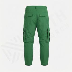 Pantalones Deportivos Personalizados para Hombre, Pantalones Cargo de Estilo Tecnológico, con Bolsillos Cargo en la Costura Lateral, Pantalones Joggers Cargo para Hombre, Suministro al por Mayor - Product Image 2