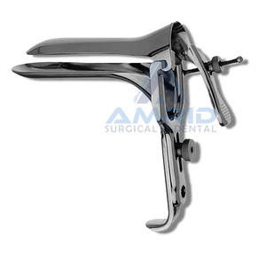 Spéculum vaginal réutilisable en acier inoxydable pour obstétrique et gynécologie, outils Boomer, OEM CE par amrid surgical instruments - Product Image 3