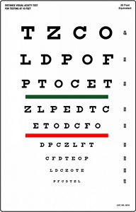 Equipo oftálmico quirúrgico y científico, tabla optométrica decimal mixta, tabla de agudeza visual, prueba ocular, envío internacional gratuito... - Product Image 5