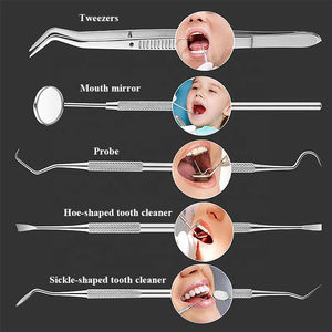 Kit Básico de Exploración Dental de 5 Piezas, Juego de Instrumentos Dentales Básicos de Acero Inoxidable, Kit de Herramientas Dentales en Colores Personalizados - Product Image 3