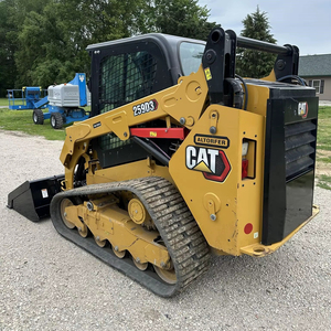 Chargeuse compacte Caterpillar 257D en bon état, importée d'Allemagne avec moteur central et composants de roulement, chargeuse compacte - Product Image 1