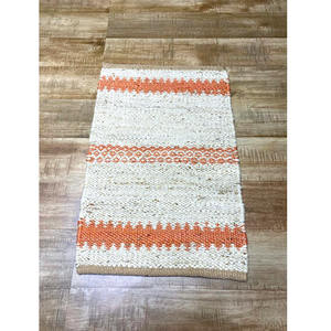 Alfombras de trapo Kilim antideslizantes de diseño de tendencia, alfombras, felpudos de yute Zerbino para cocina, sala de estar, telar manual al aire libre, Picnic indio - Product Image 1