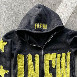 Streetwear personnalisé Sweat à capuche pour hommes Pull épais et surdimensionné avec ourlet côtelé Intérieur doux et capuche réglable Design - Product Image 3