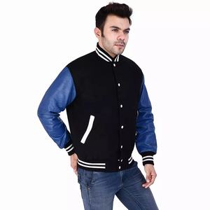 Chaquetas universitarias lisas disponibles para venta al por mayor con servicio de embalaje personalizado y soporte para producción de marca privada - Product Image 4