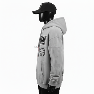 Sweat à capuche pour femme 380 GSM tissu polaire brossé broderie personnalisée Logo sport graphique Streetwear sweats à capuche pour femmes - Product Image 3