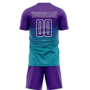 Vêtements de sport, uniforme de football, couleur personnalisée, logo imprimé de haute qualité sur le devant, antibactérien, 100% polyester, impression numérique pour adulte - Product Image 4