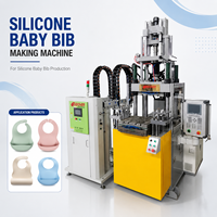 Machine de fabrication de bavoirs pour bébés en silicone pour la production de bavoirs d'alimentation pour bébés LSR