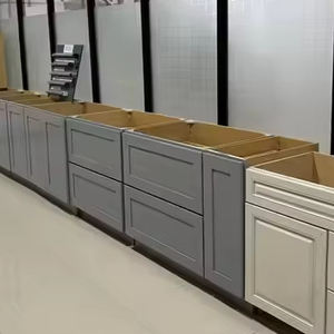 Enbl Indonesia Design Concept High Quality Modern Modular Solid Wood Cupboard Furniture <strong>Kitchen</strong> Pantry Cabinets For Home <strong>Kitchen</strong>