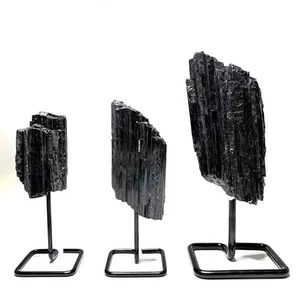 Tourmaline noire naturelle de qualité à l'exportation, pierre brute en cristal brut pour la protection énergétique et la guérison, disponible au prix d'usine - Product Image 6
